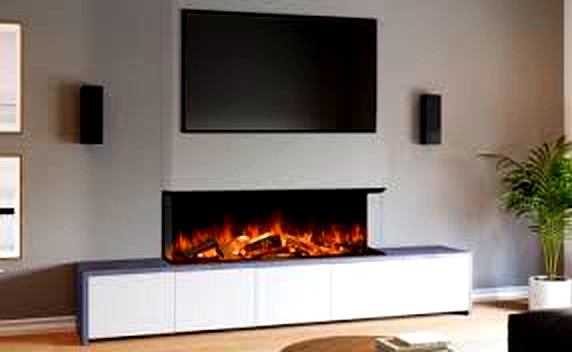 Evonic Volante 1800 Hole in the Wall Electric Fire