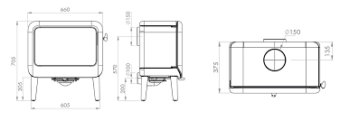 Dovre Rock 500 Wood Burning Stove
