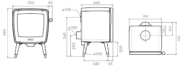 Dovre Vintage 35 Wood Burning Stove