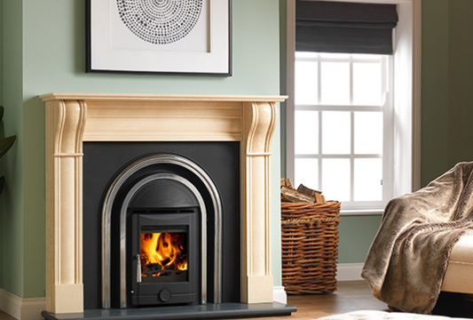 CastTec Polaris Regal Arched Inset Multi-Fuel Stove