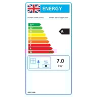 Herald 8 Eco, Single Door – Hunter Stoves - Camden Fires