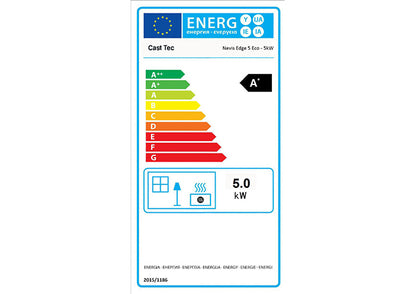 Nevis 5 Edge Multi-Fuel Eco Defra Approved Stove