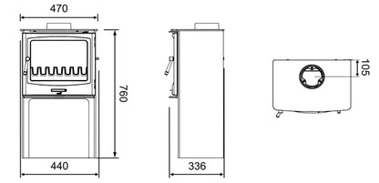 Cast Tec Horizon 5 Wide Logstore