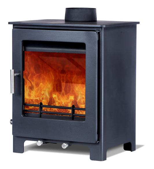 Woodford Lowry 5XL Widescreen Wood Burning / Multifuel Ecodesign Stove