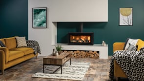 Studio Air 2 Freestanding Wood Burning Fire