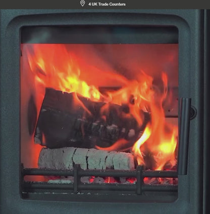 Woodford Carrington 5 Multifuel EcoDesign Stove with Log Store