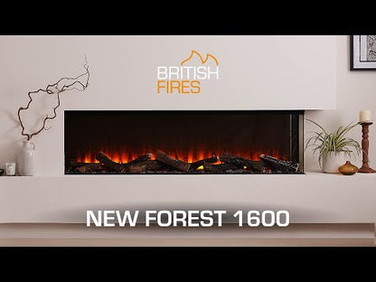British Fires New Forest Electric Fire 1600
