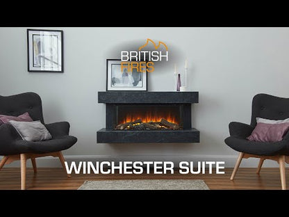 British Fires Winchester Electric Fire Suite