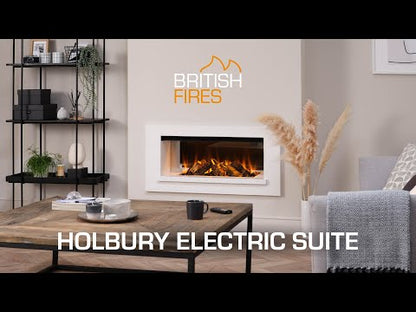 British Fires Holbury electric Fire Suite