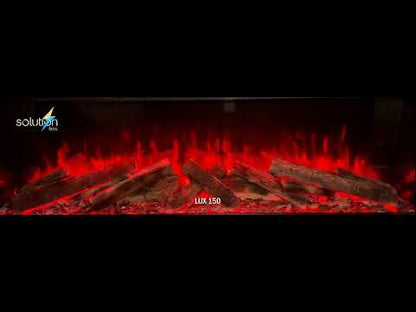 Solution Fires Lux 150 Electric Fireplace