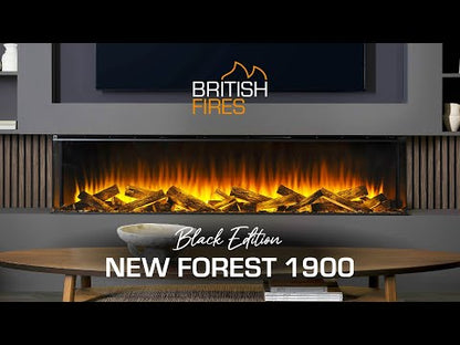 British Fires New Forest Electric Fire 1900