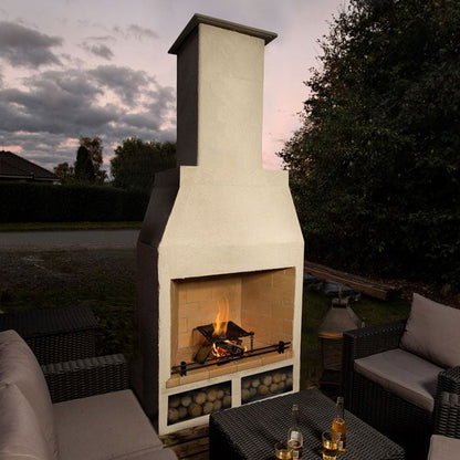 The Isokern Garden 950 Outdoor Fireplace