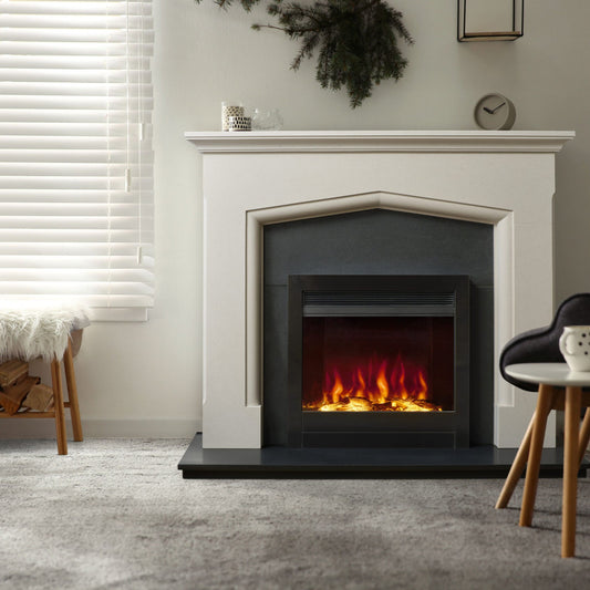Tudor EL Suite Flat Wall Fix Electric Fire