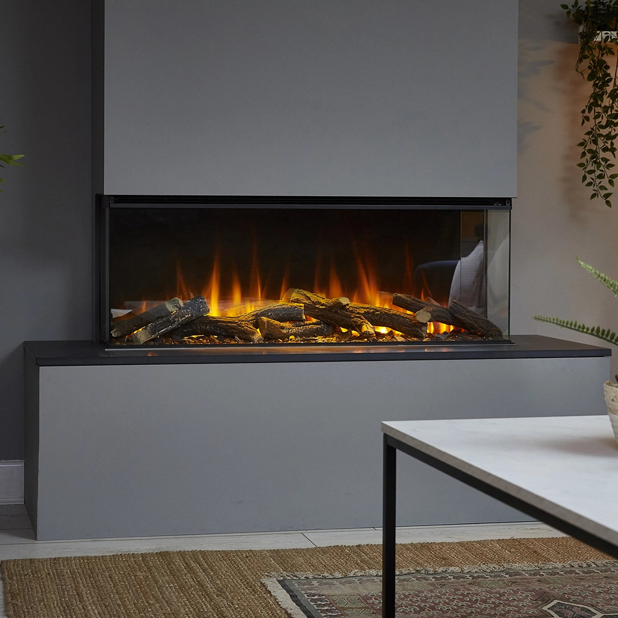 British Fires New Forest Electric Fire 1200